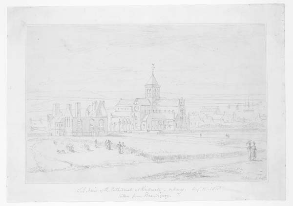 (3) 178 - South-east view of St Magnus’ Cathedral, Kirkwall, Orkney