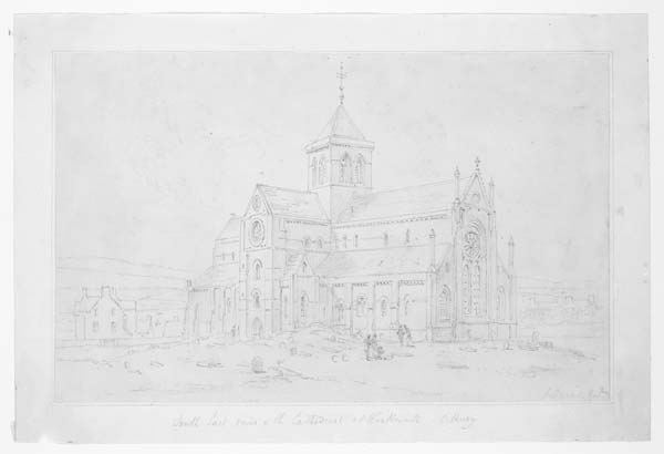 (4) 179 - South-east view of St Magnus’s Cathedral, Kirkwall, Orkney