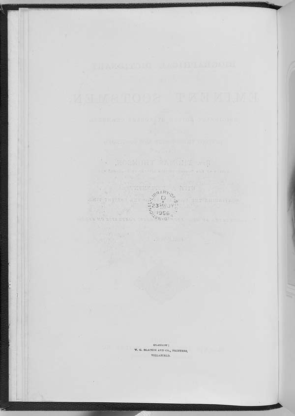 (4) Verso of title page - 