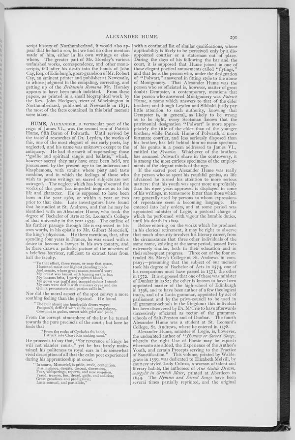 (47) Page 291 - Hume, Alexander