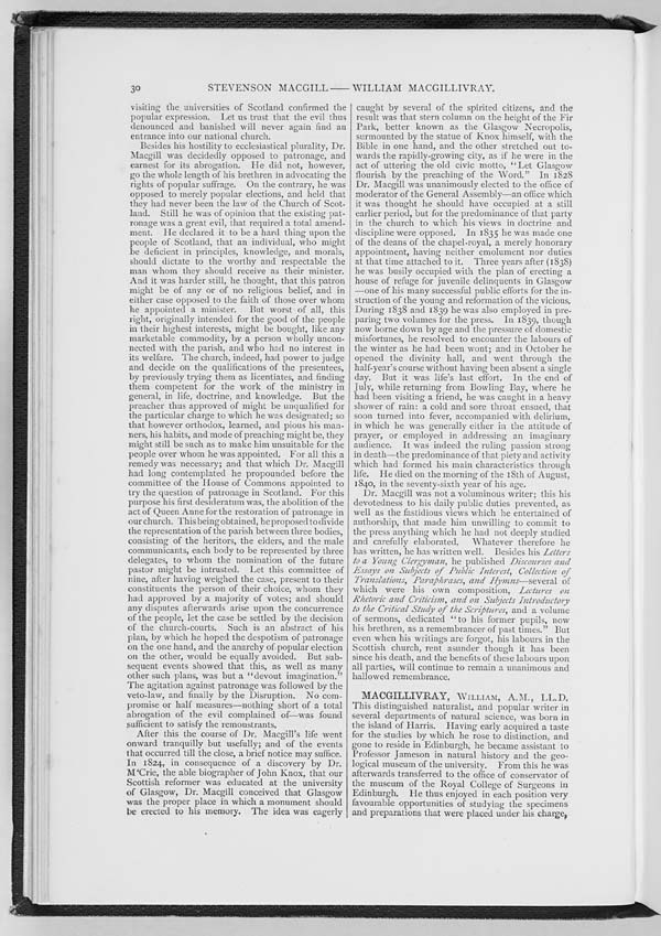 (43) Page 30 - Macgillivray, William