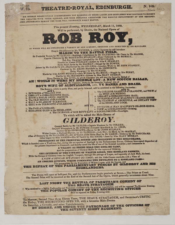 (5) Rob Roy