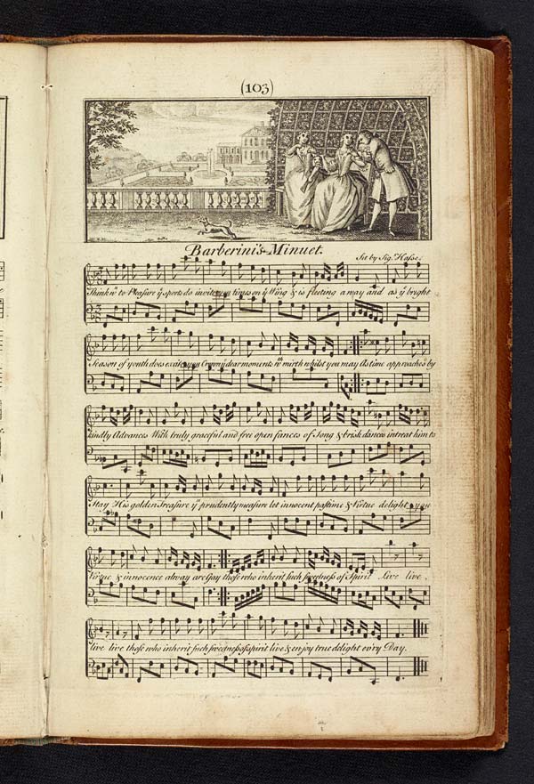 (315) Volume II [2], Page 103 - Barberini's minuet