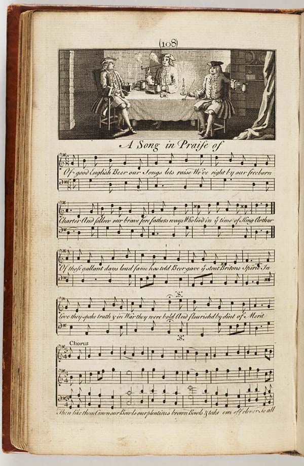 (320) Volume II [2], Page 108 - Song in praise of old English beer