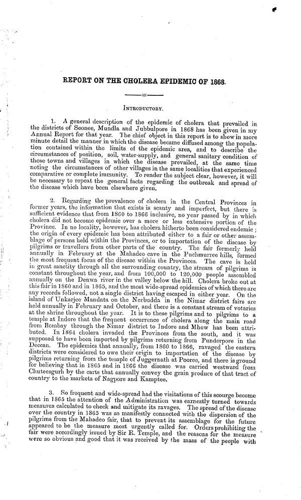 Cholera outbreak picture