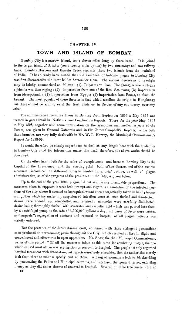 (191) Page 125 - Chapter IV - Town and island of Bombay