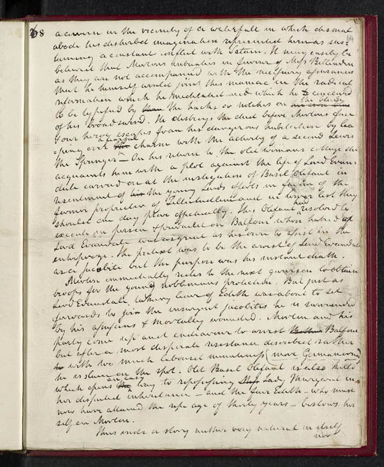 Sir Walter Scott's review of his own work 'Tales of my Landlord', 1816 - MS.42540