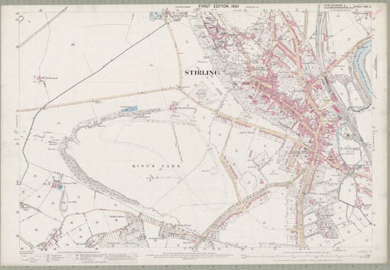 See: <a href="https://maps.nls.uk/os/25inch/">Ordnance Survey Maps 25 inch 1st edition, Scotland, 1855-1882</a>