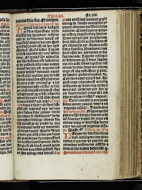 (107) Folio 54 - Dominica .xxi.