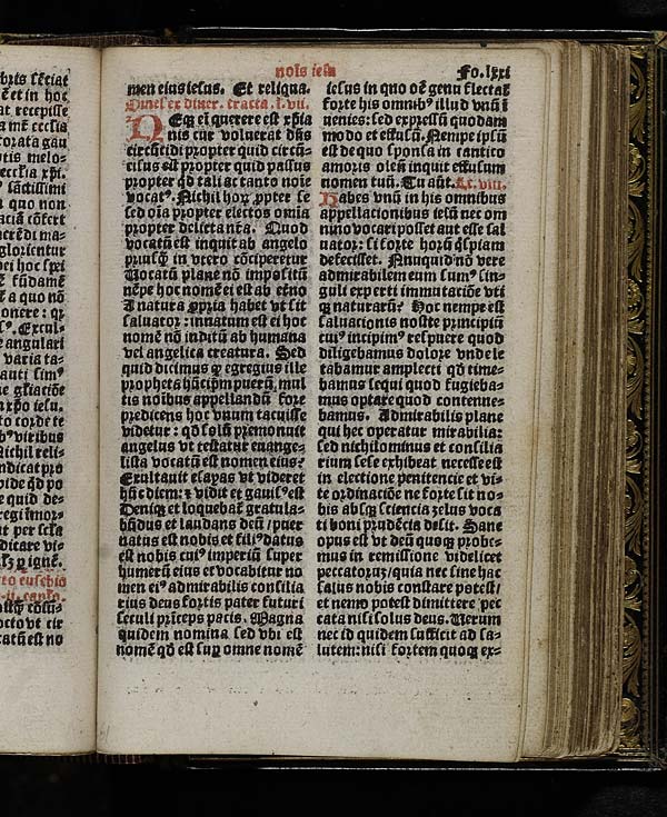 (141) Folio 71 - Augustus In octavam nominis iesu