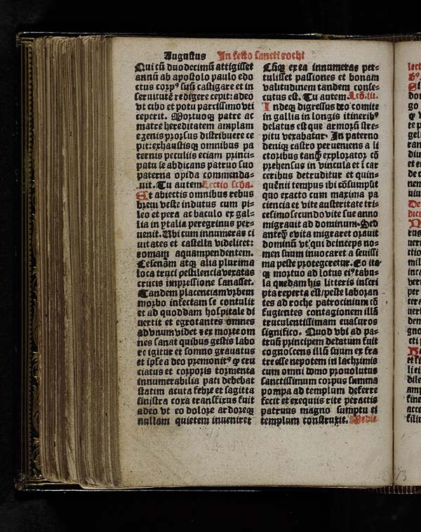 (160) Folio 80 verso - Augustus In festo assumpcionis marie