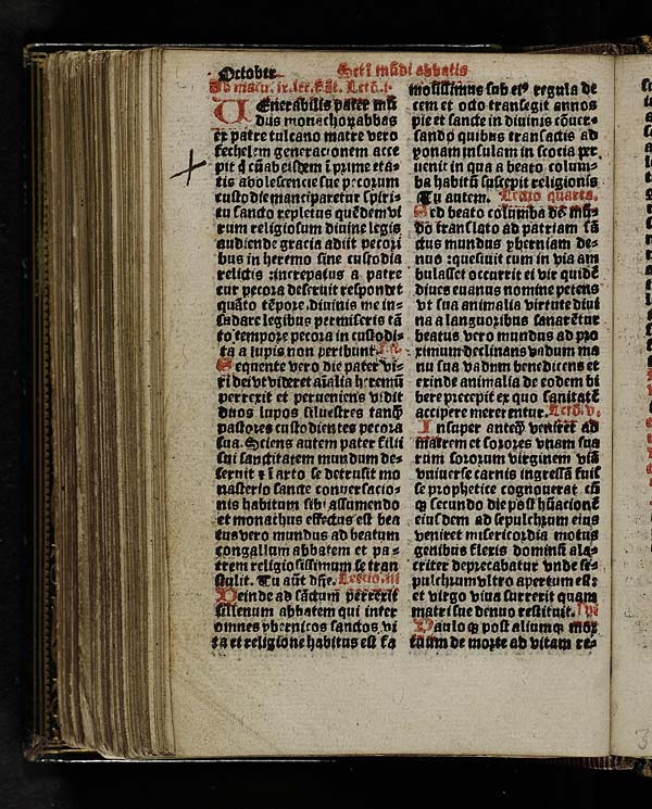 (262) Folio 131 verso - October Sancti mundi abbatis