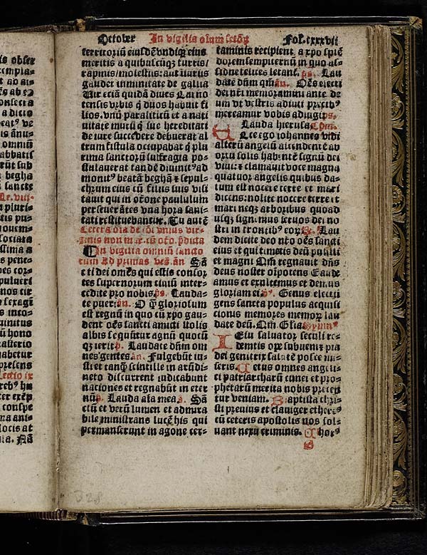 (273) Folio 137 - October In vigilia omnium sanctorum