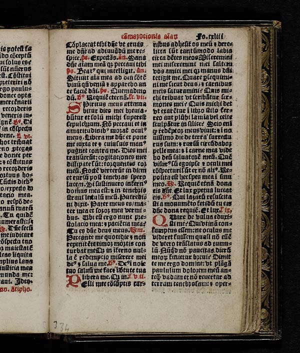(285) Folio 143 - November In festo commemoracionis animarum