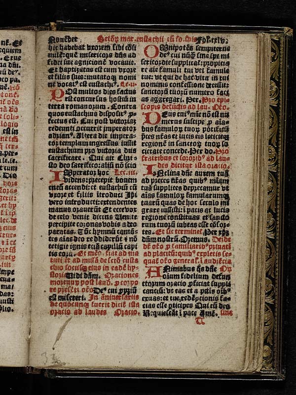 (289) Folio 145 - November Sanctorum martyrum eustachii cum sociurum suis