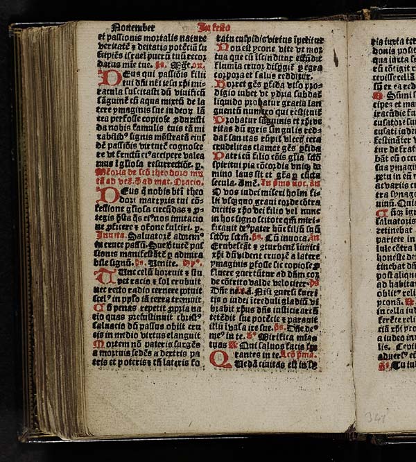(298) Folio 149 verso - November In festo prone nostri salvatoris