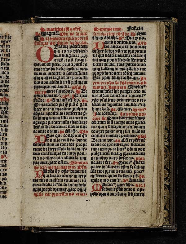 (303) Folio 152 - Sancti maritini episcopi et confessoris Sancti Menna martyris
