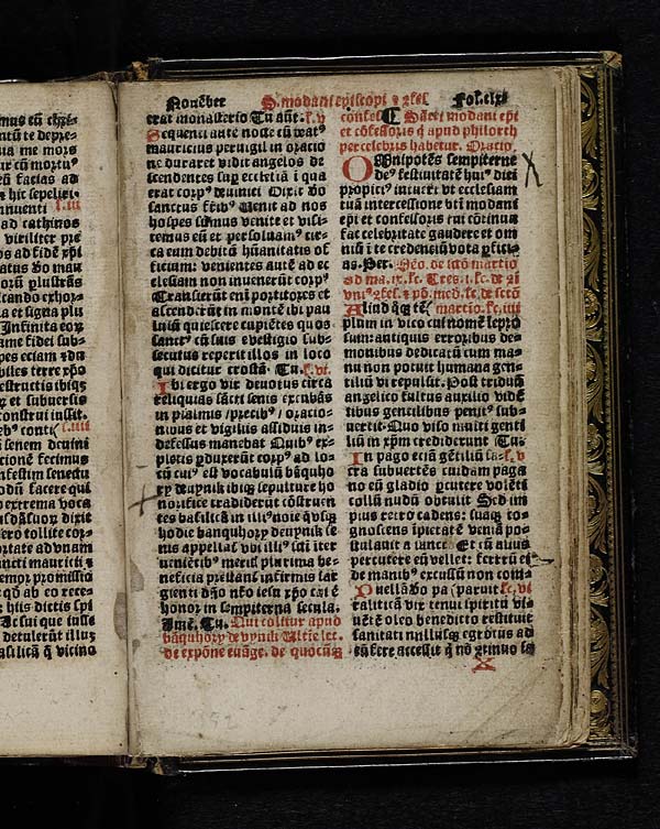 (321) Folio 161 - November Sancti modani episcopi et confessoris