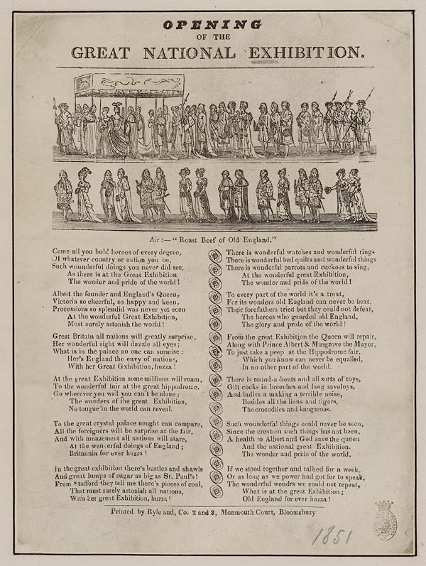 (12) Opening of the great National Exhibition