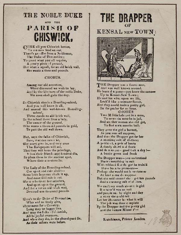 (1) Noble Duke and the parish of Chiswick