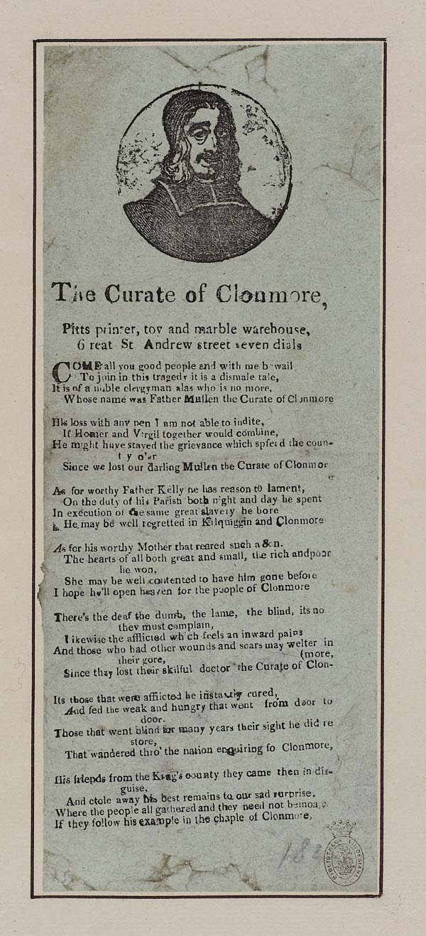 (28) Curate of Clonmore