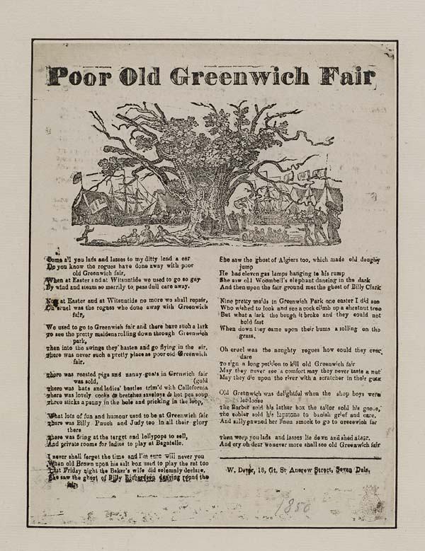 (21) Poor old Greenwich fair