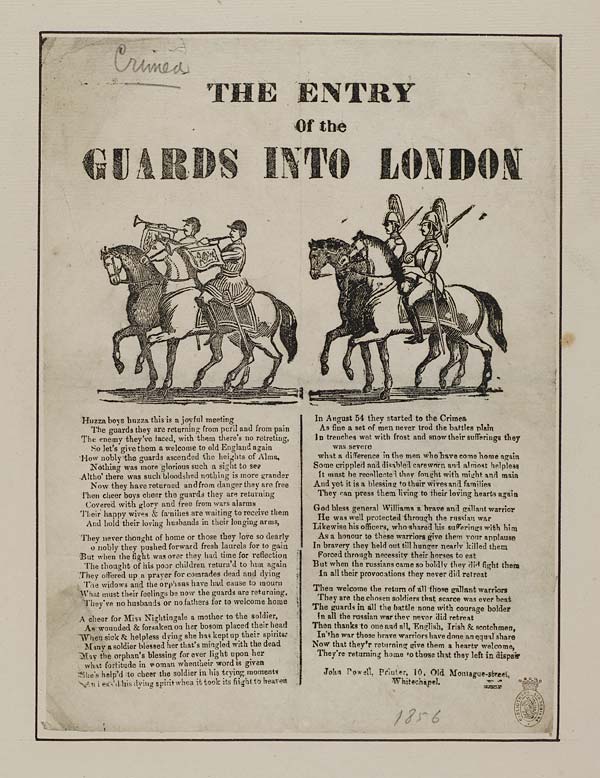 (27) Entry of the guards into London