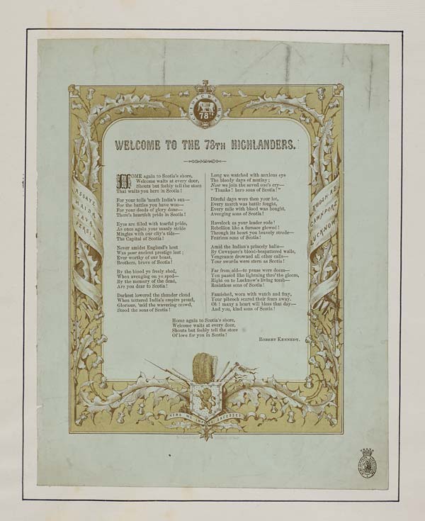 (12) Welcome to the 78th Highlanders
