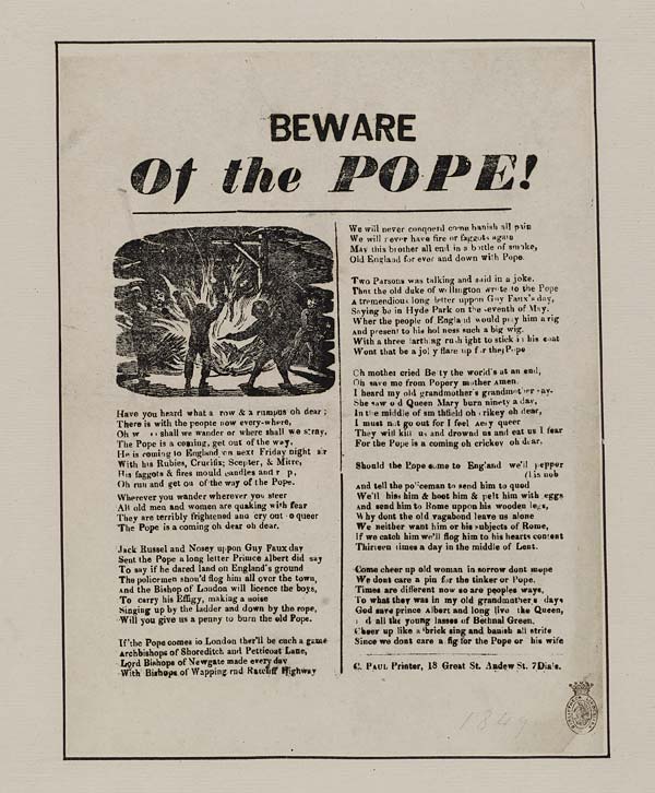 (24) Beware of the Pope