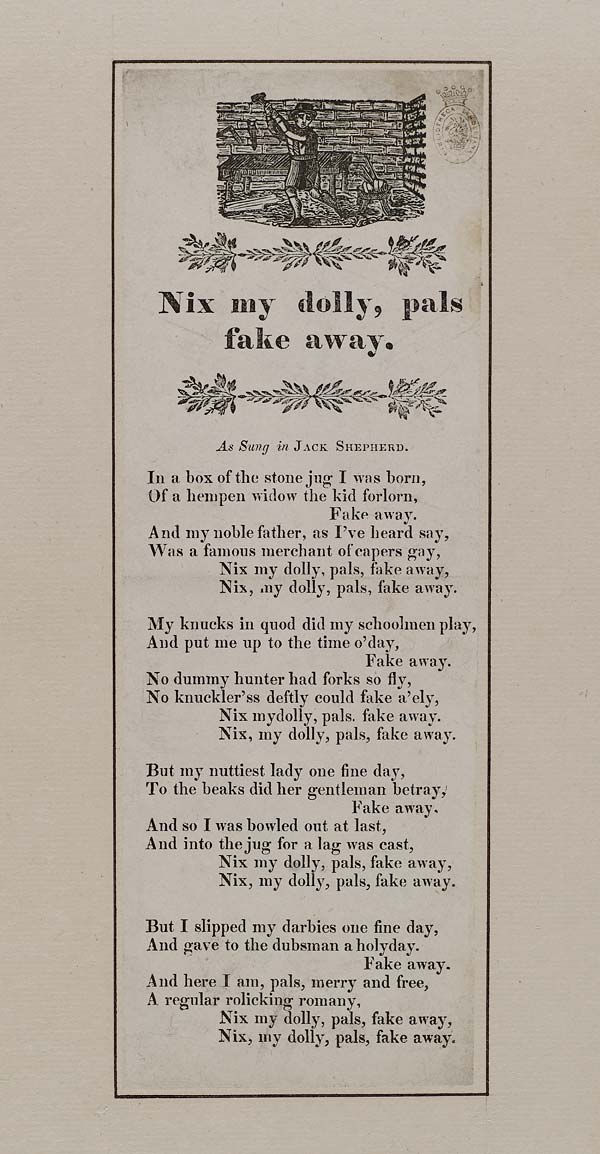 (45) Nix my dolly, pals fake away