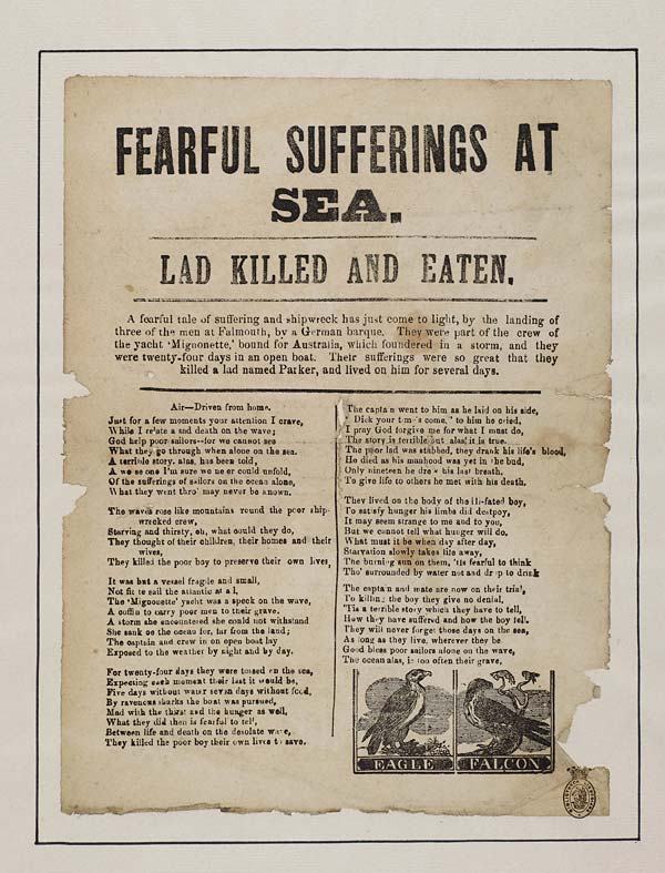 (17) Fearful sufferings at sea