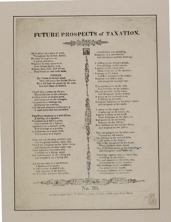 (134) Future prospects of taxation