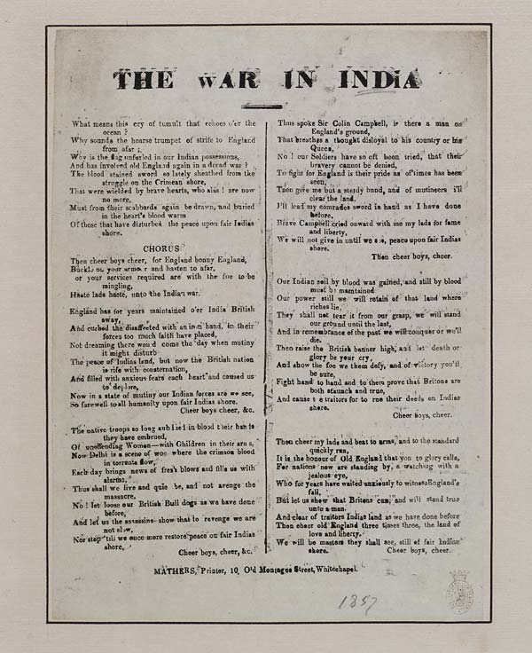 (12) War in India