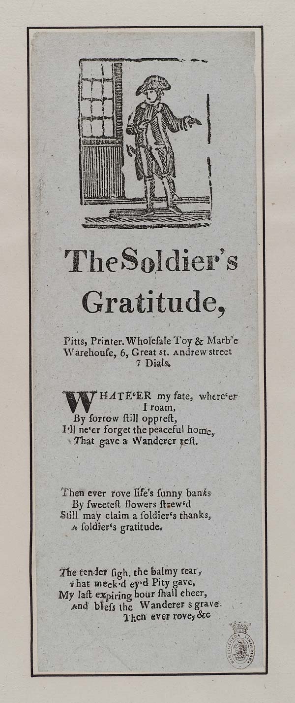 (150) Soldier's gratitude