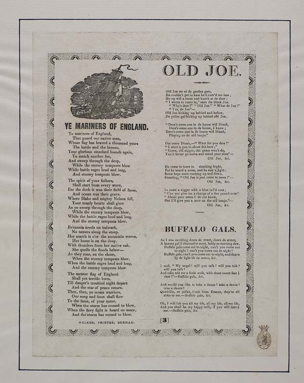 Ye mariners of England Patriotism English ballads National
