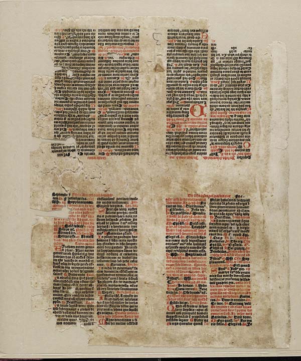 (1) Folio 1 recto - Outer half-sheet from gathering N, Proprium Sanctorum, Pars Estivalis