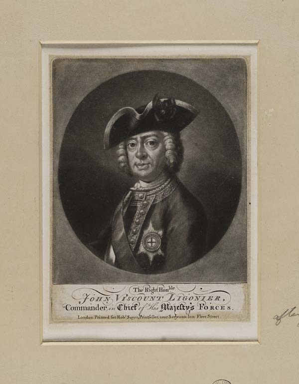 (242) Blaikie.SNPG.2.9 - Right Hon.ble John Viscount Ligonier, Commander in Chief of His Majesty's Forces