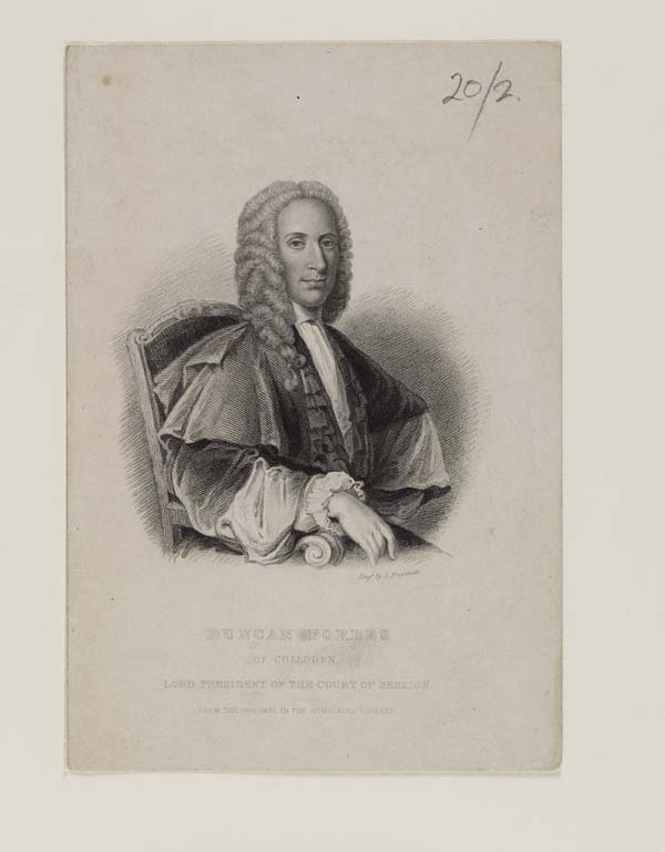 (232) Blaikie.SNPG.2.20 - Duncan Forbes of Culloden