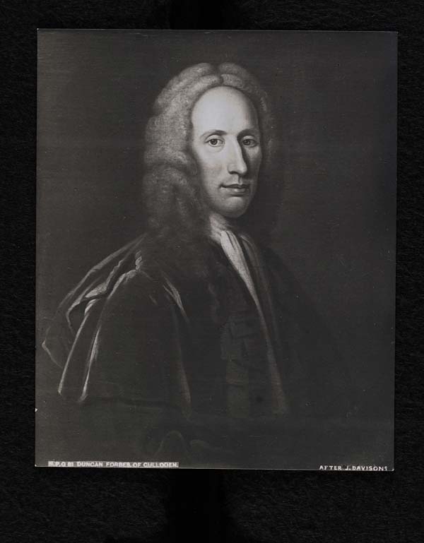 (233) Blaikie.SNPG.2.21 - Duncan FORBES of Culloden (1685- 1747)