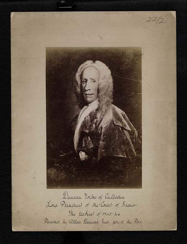 (234) Blaikie.SNPG.2.22 - Duncan FORBES of Culloden (1685- 1747)