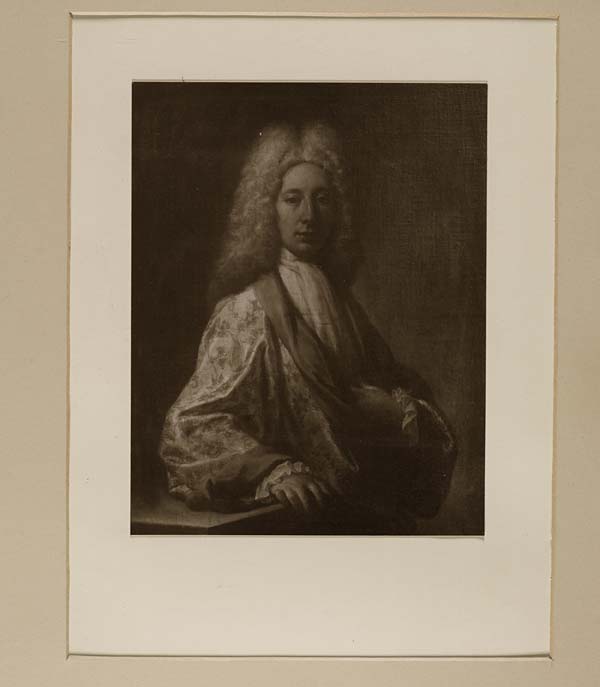(544) Blaikie.SNPG.3.11 - James Murray of Stormont, titular Earl of Dunbar (1690-1770), 2nd son of the 5th Viscount Stormont

Portrait of James Murray from waist up, arm resting on table