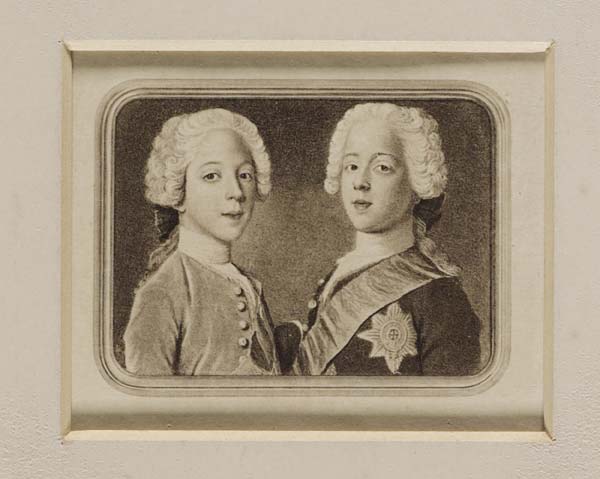 (646) Blaikie.SNPG.7.24 A - Miniature of two boys

Portrait of 2 young boys from elbow up