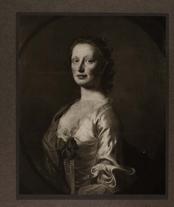 (132) Blaikie.SNPG.15.26 - Flora Macdonald (1722-1790)

Portrait of Flora Macdonald, about waist up, looks more like reddish hair