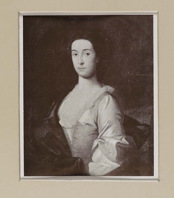 (147) Blaikie.SNPG.16.14 - Countess of Kilmarnock

Portrait of the Countess of Kilmarnock, from elbow up, with cloak around shoulder