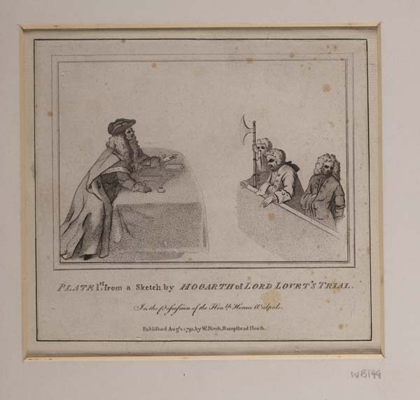 (180) Blaikie.SNPG.17.8 A - Lord Lovat's Trial