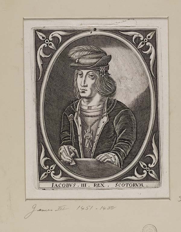 (285) Blaikie.SNPG.21.6 - James III (1451-1488) King of Scots. Reigned 1460-1488

6 1/4x 4 3/4