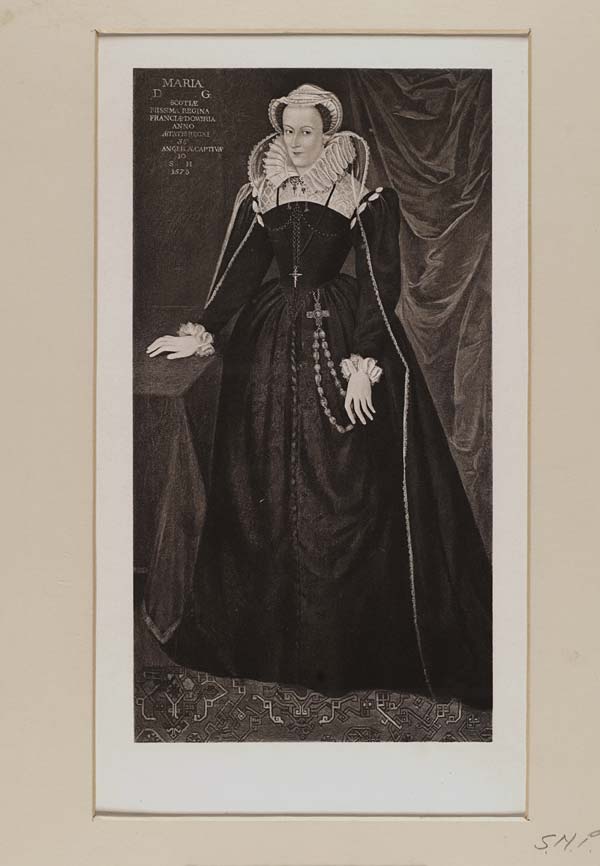 (272) Blaikie.SNPG.21.16 - Portrait of Mary, Queen of Scots (1542-1587) Reigned 1542-1567