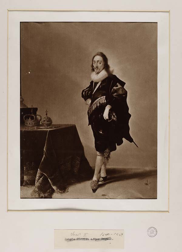 (307) Blaikie.SNPG.22.21 - Portrait of Charles I (1600-1649) Reigned 1625-1649