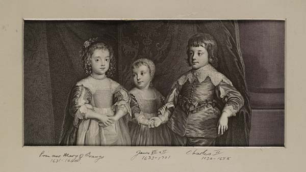 (312) Blaikie.SNPG.22.25 B - Children of Charles I (1600-1649) Reigned 1625-1649