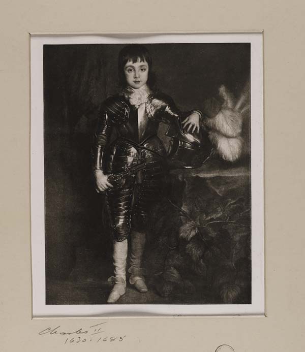(325) Blaikie.SNPG.23.1 - Portrait of Charles II (1630-1685) King of Scots 1649-1685, King of England and Ireland, 1660-1685 as a boy